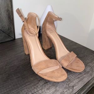 Target A New Day nude block heels